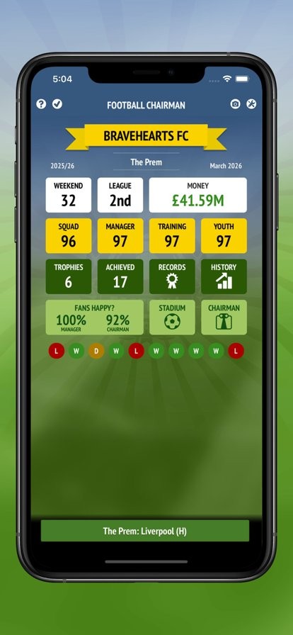 football chairman